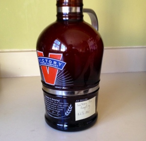 Southern Tier Pumpking in Victory growler