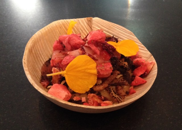 Chocolate dessert from Chef Elmi